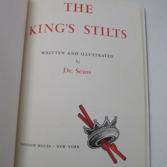 THE KING'S STILTS BY DR. SUESS - Picture 4 of 7